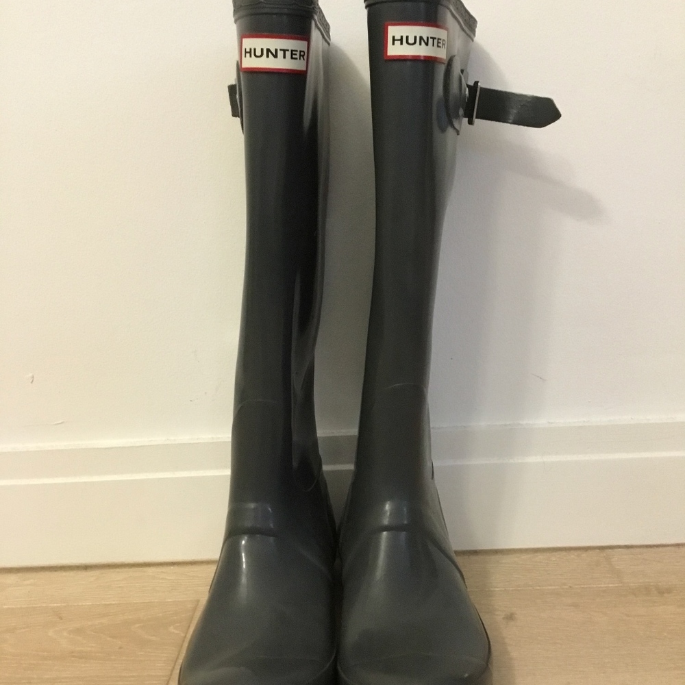 Hunter Original Tall Rain Boot perfect condition!